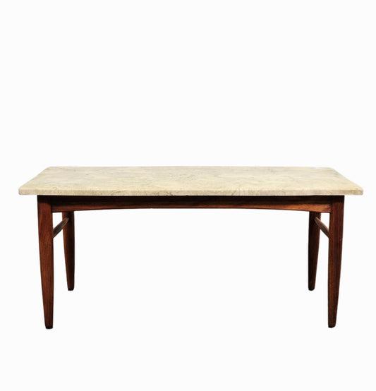 Sweet Vintage Marble Top Coffee Table