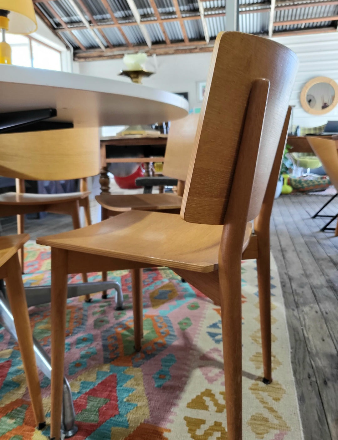 Set of 8 Jonas Lindvall Dining Chairs