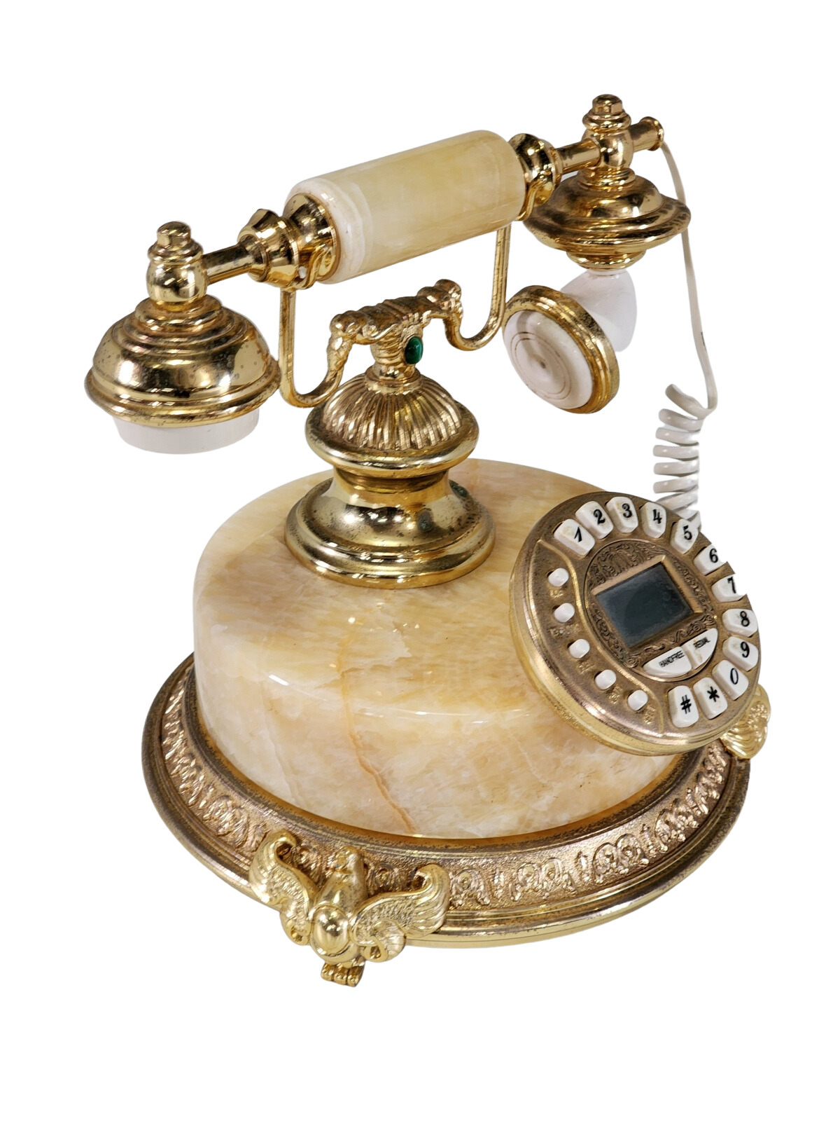 Vintage Onyx Telephone