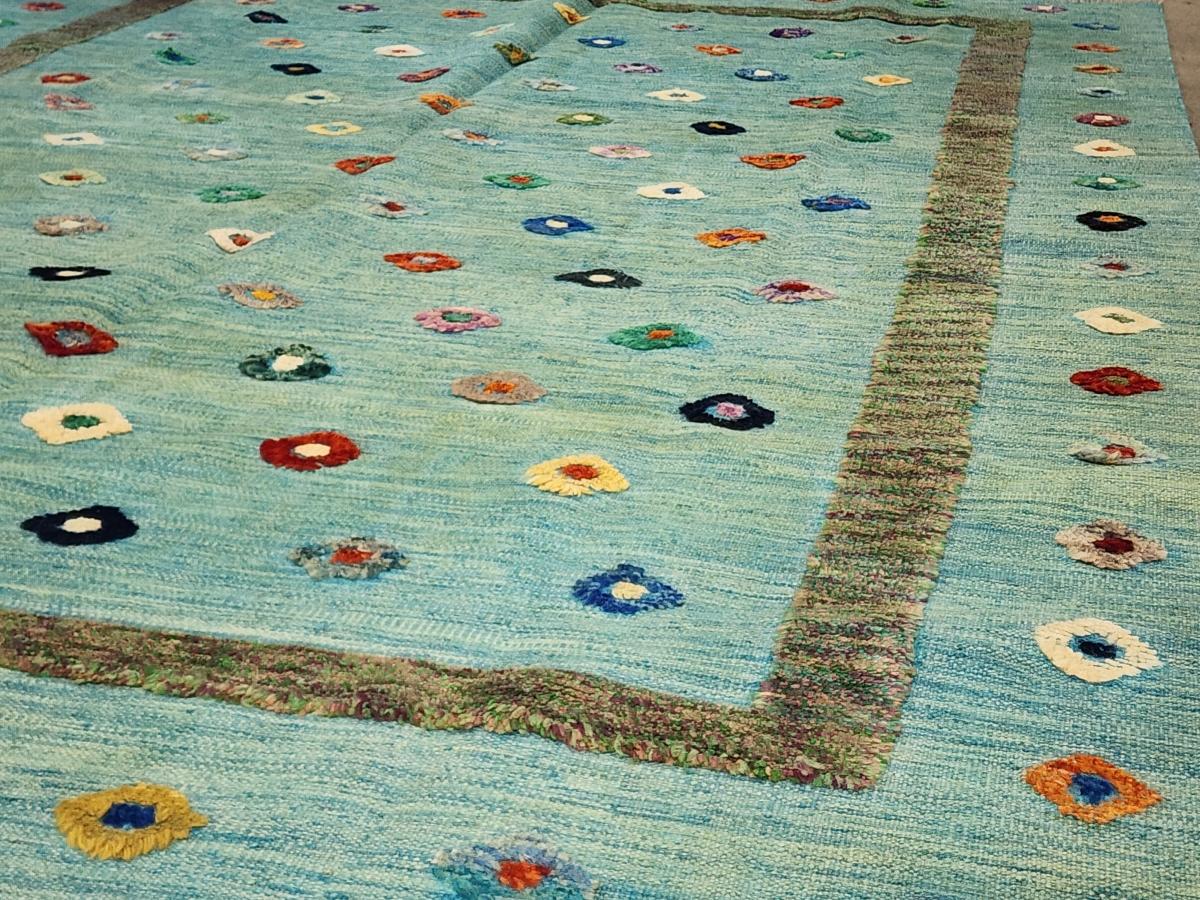 Persian Hand-Knotted Kilim Rug